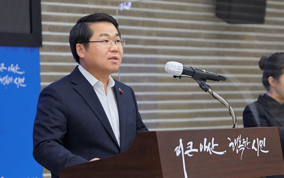 2일, 오세현 아산시장이 민선 7기 송년 브리핑에서 지난 소회와 포부를 밝혔다.