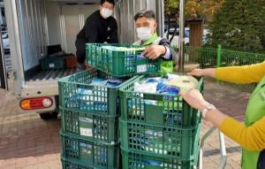천안시자원봉사센터, 재사용 아이스팩 지역업체에 전달